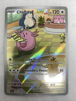 Pokemon - Chansey - 187/167 Twilight Masquerade - Illustration Rare - Near Mint - Image 1