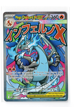 Mega Charizard X ex 023 Black Star Promo Holo Pokemon TCG Me01 Mega Evolution NM - Image 2