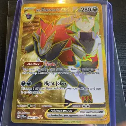 Pokemon Journey Together, N’s Zoroark EX Gold, Holo Rare, NM/M, No Scratches! - Image 4