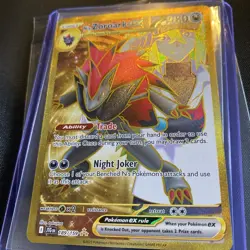 Pokemon Journey Together, N’s Zoroark EX Gold, Holo Rare, NM/M, No Scratches! - Image 5