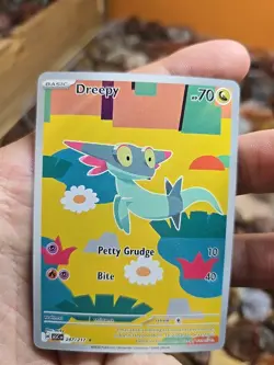 Pokemon TCG Dreepy Ascended Heros Illustration Rare 247/217 Nm Pack Fresh - Image 1