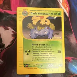 Pokemon Dark Venusaur #7 [Winner] Best of Game Promo Regular 70 HP 2003 - Image 1
