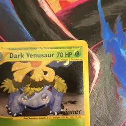 Pokemon Dark Venusaur #7 [Winner] Best of Game Promo Regular 70 HP 2003 - Image 4