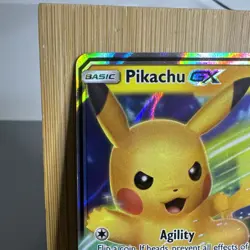Pokemon Pikachu GX Black Star Promo TCG Sun & Moon SM232 NM - Image 2