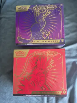 Pokemon TCG Scarlet and Violet Base ETB Set of 2 - Brand New Sealed - Image 1