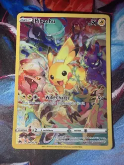 Pokemon Crown Zenith Pikachu #160/159 Secret Rare, Near Mint - Image 1