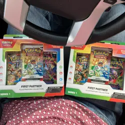 (LOT OF 2) Pokemon TCG First Partner Illustration Collection Series 1 Box NEW! - Image 2