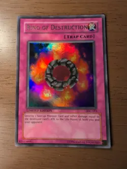 Yu-Gi-Oh! Ring Of Destruction Ultra Rare Limited Edition IOC-SE3 - Image 1