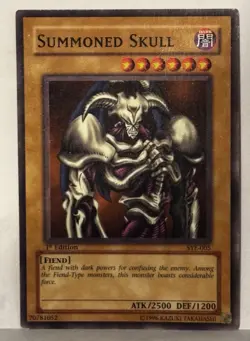 Summoned Skull SYE-005 1st Edition Starter Deck: Yugi Evolution LP Fast Ship - Image 1