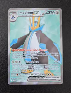 Pokemon Impoleon EX 114/094 Ultra Rare Fatale Flammen DE NM Pokemon #1 - Image 1