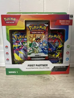 Pokemon TCG First Partner Illustration Collection Series 1 - New Sealed - Image 1