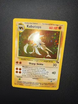 Kabutops - 9/62 - Fossil Holo Rare 60 (Pokemon TCG 1999) - Image 4