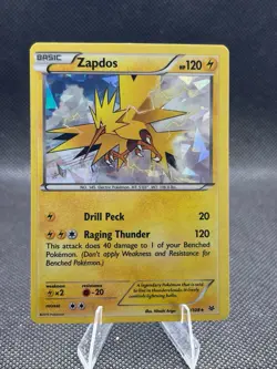 Zapdos 23/108 Holo Rare #23 NM Pokemon TCG Pokemon XY Roaring Skies - Image 1