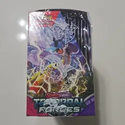 Pokemon TCG Temporal Forces Booster Box Factory Sealed 36 Packs Tight Wrap - Image 2