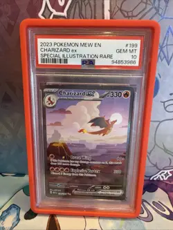 2023 Pokemon—Charizard ex #199 Scarlet & Violet 151—SIR Holo PSA 10 - Image 1