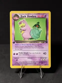 Pokemon Dark Slowbro 29/82 Team Rocket 1st Edition Lp-nm - Image 1