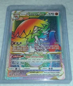 Hisuian Decidueye VSTAR 195/189 Rainbow Secret Rare Astral Radiance Pokemon - Image 1