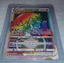 Hisuian Decidueye VSTAR 195/189 Rainbow Secret Rare Astral Radiance Pokemon - Image 2