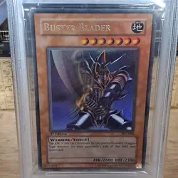 Yu-Gi-Oh! TCG Konami Buster Blader Pharaoh's Servant 1st Ed PSV-050 PSA 6 - Image 2