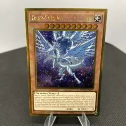 Yugioh Deep-Eyes White Dragon MVP1-ENG05 1. Edition Gold Rare NM - Image 3
