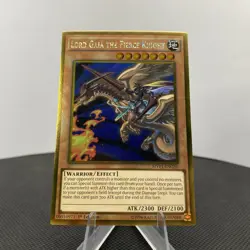 Yugioh Lord Gaia The Fierce Knight MVP1-ENG50 1. Edition Gold Rare NM - Image 4