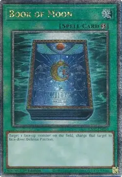 Yugioh! Book of Moon - RA02-EN050 - Quarter Century Secret Rare - 1st Edition Ne - Image 1