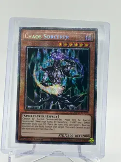 Yugioh! Chaos Sorcerer MP25-EN019 Starlight Rare 1st Edition NM - Image 1