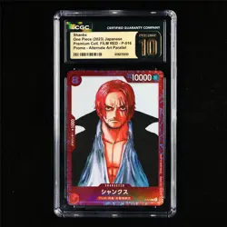 CGC 10 Pristine 2023 One Piece JPN Shanks P-016 P (Alt Art) - Image 2