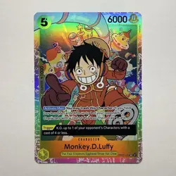 One Piece TCG The Best Monkey.D.Luffy OP07-109 SR Premium Booster Holo Foil NM - Image 1