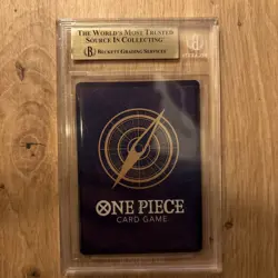 One Piece TCG OP13 Carrying On His Will Shanks SP OP09-004 Gold ENG - BGS 9,5 - Image 2