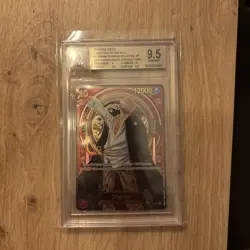 One Piece TCG OP13 Carrying On His Will Shanks SP OP09-004 Gold ENG - BGS 9,5 - Image 3