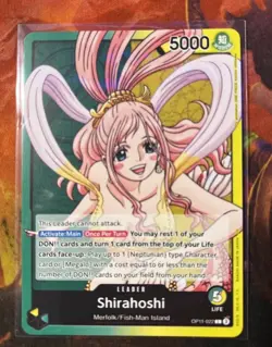 One Piece Shirahoshi (022) (OP11-022/150) OP11 A Fist of Divine Speed NM - Image 1