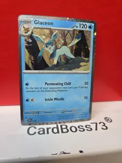Glaceon - 171 (Cosmos Holo) 171 Sv: Scarlet & Violet Promo Cards Holo - Image 3
