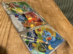 Pokemon TCG First Partner Illustration Collection Series 1 Kanto GEN 1 3x Cards - Image 4