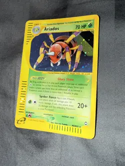 Ariados H3/H32 Aquapolis E Series Holo Rare Pokemon Card - Image 1