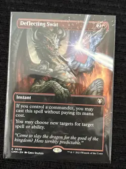 Deflecting Swat Borderless Nonfoil Card #0698 MTG LP - Image 1