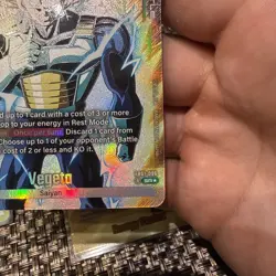 Dragon Ball Super Card Game Fusion World Vegeta FB01-096 (Alternate Art) NM DB1 - Image 3