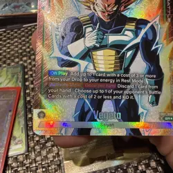 Dragon Ball Super Card Game Fusion World Vegeta FB01-096 (Alternate Art) NM DB1 - Image 4