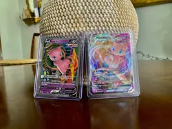 ✨ Pokemon Card Bundle – Mew V + Mew VMAX Fusion Strike Ultra Rare Set - Image 1