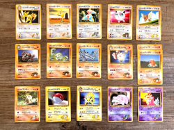Pokemon Japanese Gym Series Lot NM – 72 WOTC Era Cards – Gym Heroes & Challenge - Image 2