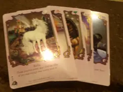 Bella Sara new 5 card set Jumbo foil / shiny S1, S2, S3, S4, S5 Bella Fiona + - Image 1