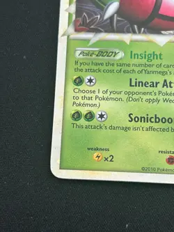 Yanmega Prime 98/102 - HGSS Triumphant - Ultra Rare Holo Pokemon Card - LP - Image 4