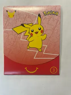 Sealed McDonald's Pokemon 25th Anniversary Card Pack 2021 Happy Meal Promo - Image 1