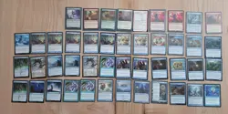 Magic the Gathering MTG Large Lot Cards Black Blue Rares Unchecked Estate Sale - Image 3