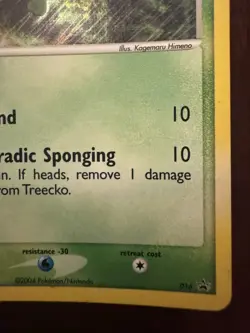 Treecko 016 - Rare Holo (Black Star Promo 2004) Pokemon Card - Image 4