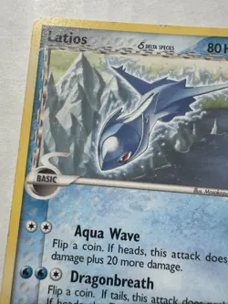 Pokemon TCG Latios Delta Species EX Holon Phantoms 22/110 Holo Rare Card MP - Image 2
