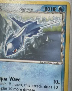 Pokemon TCG Latios Delta Species EX Holon Phantoms 22/110 Holo Rare Card MP - Image 3