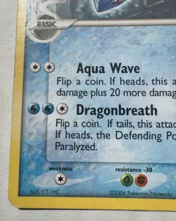 Pokemon TCG Latios Delta Species EX Holon Phantoms 22/110 Holo Rare Card MP - Image 5