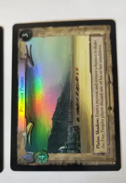 The Lord Of The Rings Lotr Decipher TCG 10u117 Amd 10u118 Foil Cards - Image 3