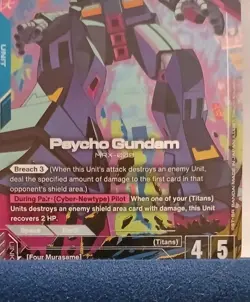 Gundam- Psyco Gundam LR + Card - Image 4